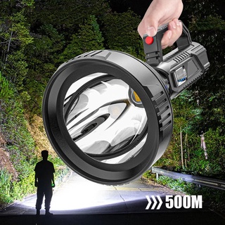 NexTool ไฟฉายแรงสูง ไฟฉาย T6 LED Torchlight 100000lm Powerful Flashlight ไฟฉายชาร์จได ไฟฉายเดินป่า ไฟฉายแรงสูง USB LED Torch Flashlight Rechargeable 18650 battery LSF472