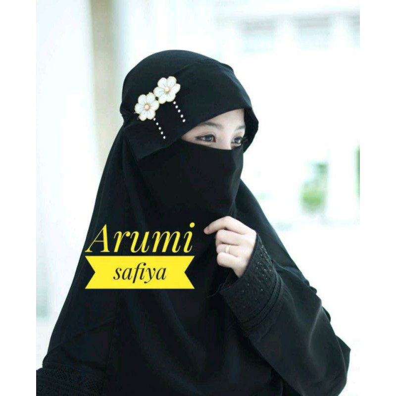 NIQAB ARUMI MILAYA SAFIYA CHIFFON