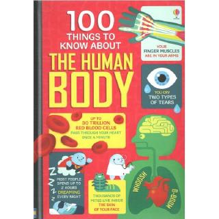 DKTODAY หนังสือ USBORNE 100 THINGS TO KNOW ABOUT THE HUMAN BODY