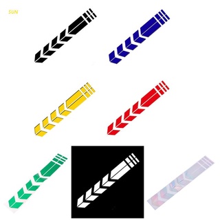 SUN Bicycle Reflective Sticker Motorcycle Frame Front Fork Decal Tape Bike MTB Decoration Cycling Luminous Protector