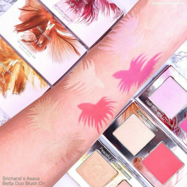 Srichand Asava Betta Duo Blush On 8g Srichand ศรีจันทร์ เบตต้า ดูโอ้ บรัช เพนท์เทต ฮิบิสคัส
