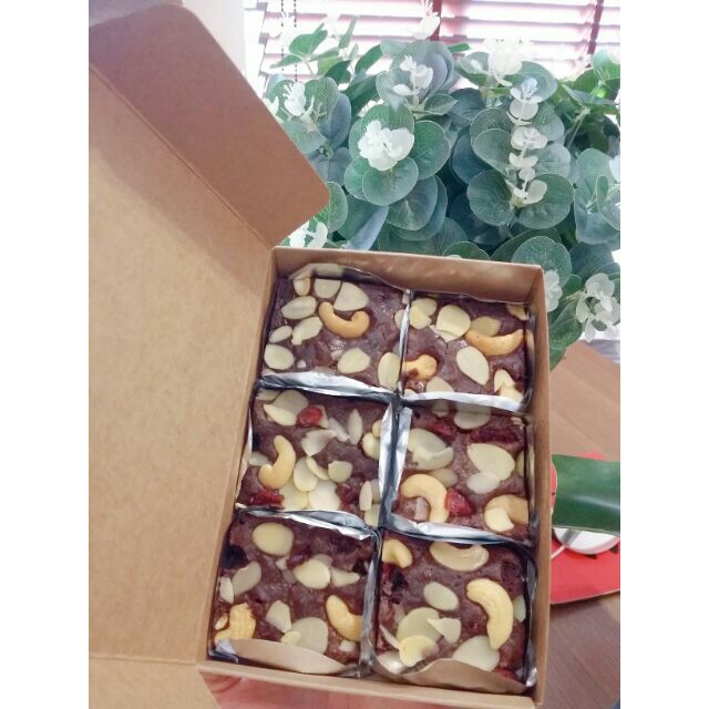 Fudge Brownies บราวนี่โฮมเมด