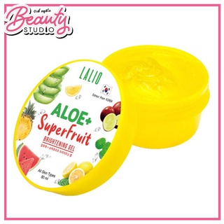 (แท้100%) Lalio Aloe Plus Superfruit Brightening Gel เจลบำรุงผิวหน้า ช่วยผลัดเซลล์ผิวอย่างอ่อนโยน ลดรอยหมองคล้ำ