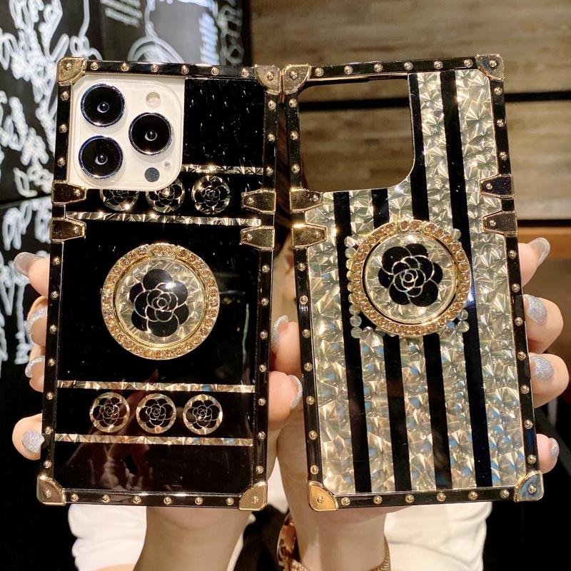 เคสโทรศัพท์ลายอกไม้พร้อมแหวนนิ้วมือสําหรับ Iphone 6 6S 7 8 Plus X Xs Max Xr 13 12 Mini 11 Pro Max 6S 7 8 Plus X Xs Max Xr