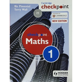 หนังสือ แบบเรียน คณิตศาสตร์ ภาษาอังกฤษ CAMBRIDGE CHECKPOINT MATHS1 213Page