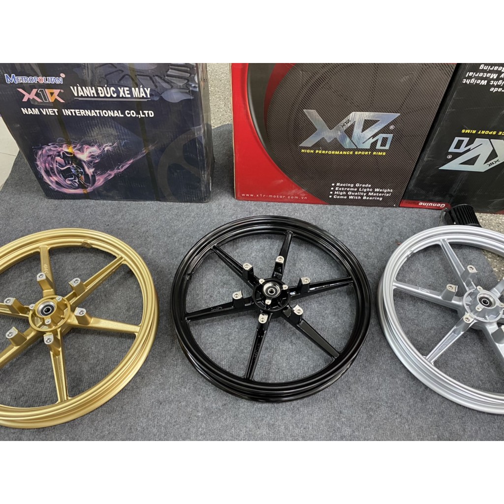 [Hot] ขอบวินเนอร์ 6 ชิ้นแท้ x1r เวอร์ชั่น 1.85x2.5