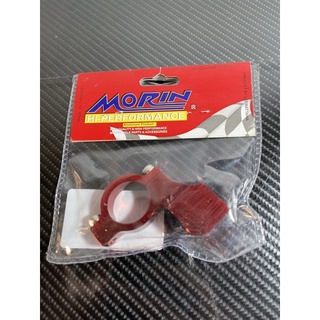 หูกระจก ปะกับรัดหูกระจก (MORIN) สำหรับรถรุ่น HONDA สีแดง