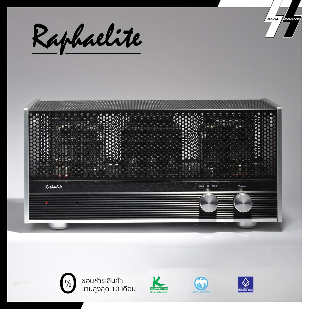แอมป์หลอด | Raphaelite - EP65 | Tubes: 6H23×1 12AT7×2 Svetlana 6550×4 | 50W (RMS THD<1%) (โปรดเช็คสต