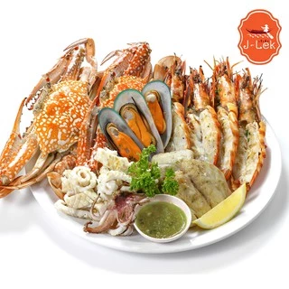 J-Lek (เจ๊เล็ก) น้ำจิ้มอาหารทะเล (ซีฟู้ด) ขนาด 1100 กรัม