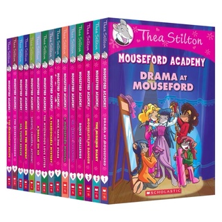 Thea Stilton Mouseford Academy 16 Books Set,The Sisterhood Set Geronimo Stilton