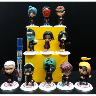 ss-toys โมเดลนารูโตะ นารูโตะฐานขาว 11ตัว สูง8ซม. ไม่มีกล่อง ขายยกชุดนะคะ