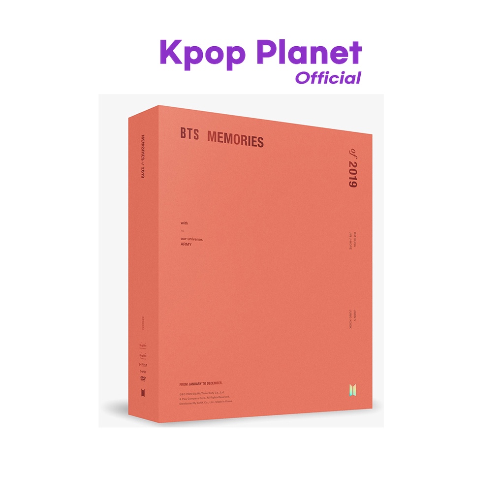 BTS - BTS Memories of 2019 DVD Shopee Thailand BTS - BTS Memories of 2019 DVD Shopee Thailand