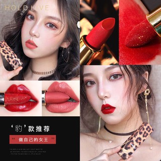 Holdlive LEOPARD TEXTURE  LIPSTICK **ของแท้ พร้อมส่ง