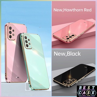 Samsung A73 เคสโทรศัพท์ ชุบไฟฟ้า คลุมเต็มรูปแบบ เคสน่ารัก ป้องกันกล้อง ที่วางโทรศัพท์น่ารัก