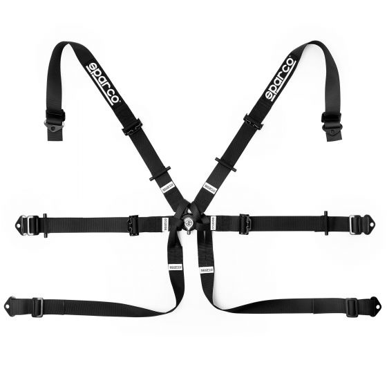 เข็มขัดนิรภัย Sparco 6 Point Single Seater FHR Harness