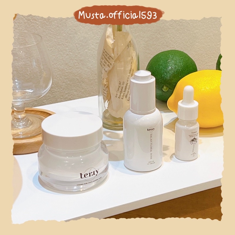 New package เธอร์รี่ สลีปปิ้งมาส์ก เซรั่มอินครีม TERRY sleeping mask