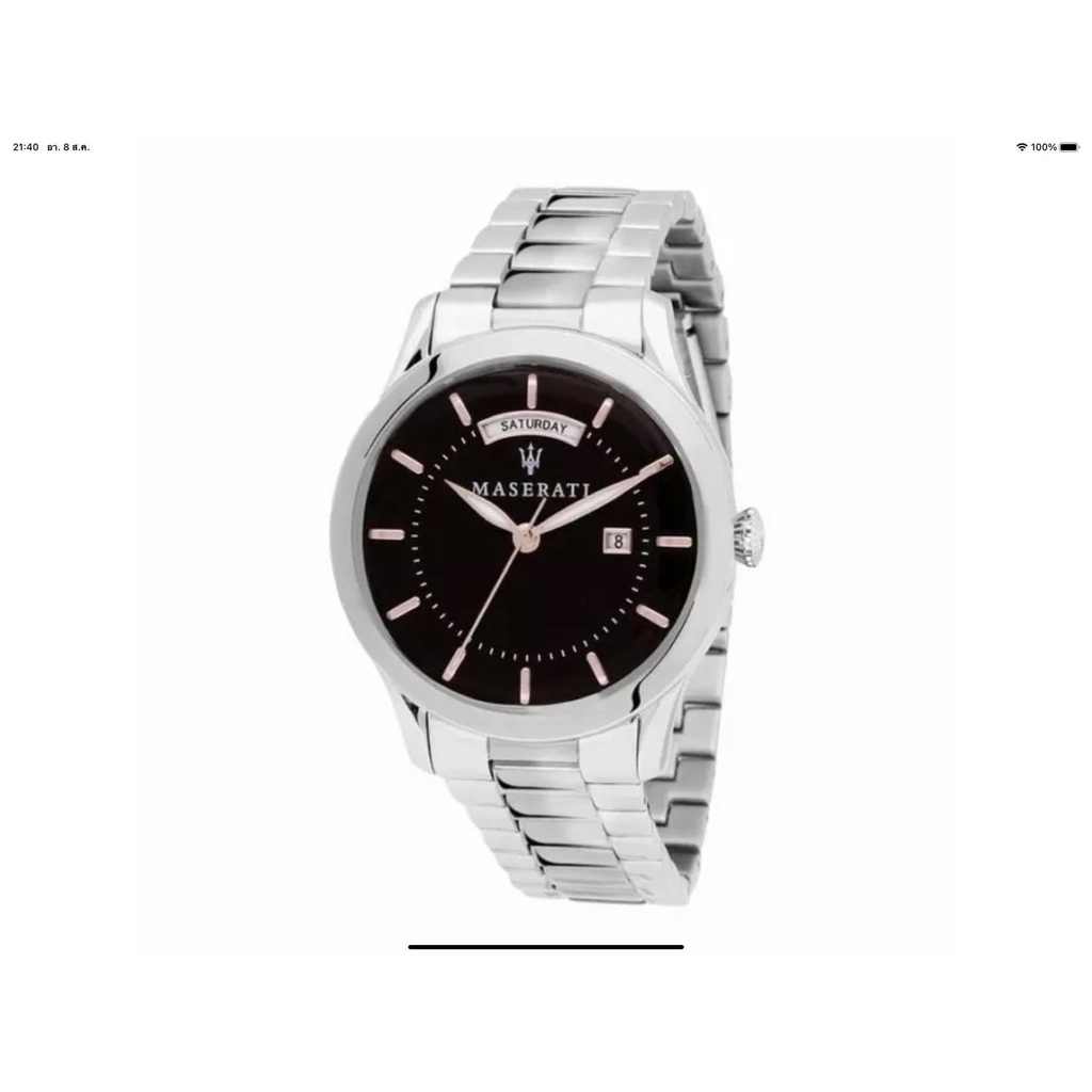 นาฬิกา MASERATI MEN'S R8853125002 TRADIZIONE QUARTZ พร้อมกล่อง (ใหม่)