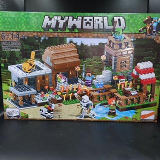 เลโก้ My World Minecraf ฉากโกเลม LB600 จำนวน 778 ชิ้น กล่องใหญ่ พร้อมส่ง