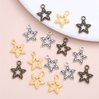 จี้สร้อยคอ รูปดาวห้าแฉก สไตล์วินเทจ สําหรับทําเครื่องประดับ …