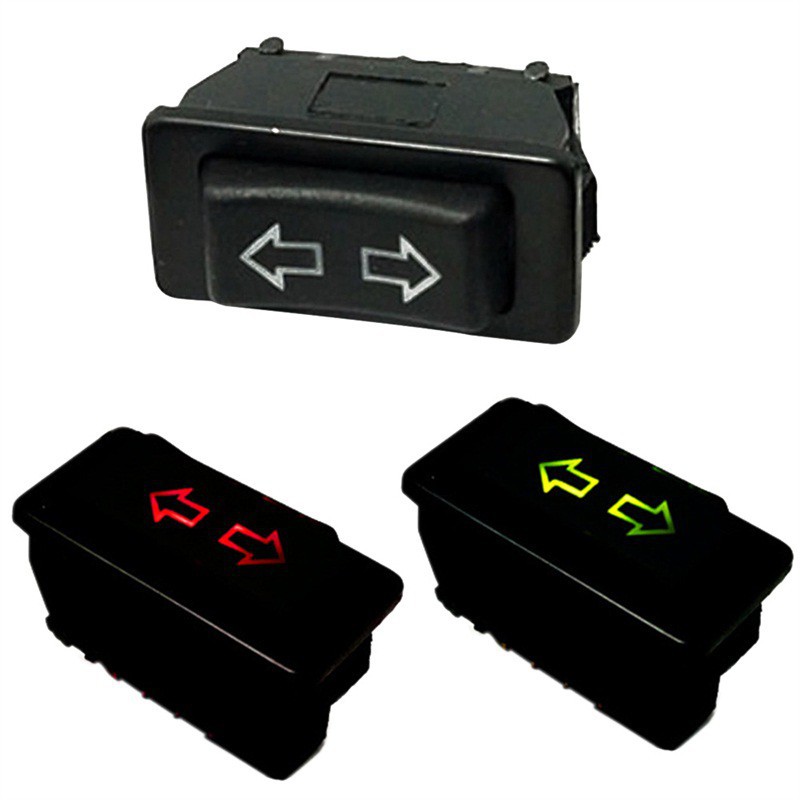 สวิทช์หน้าต่าง 1 ชิ้น / แพ็ค 5 Pin 12-24 V พร้อมโคมไฟ