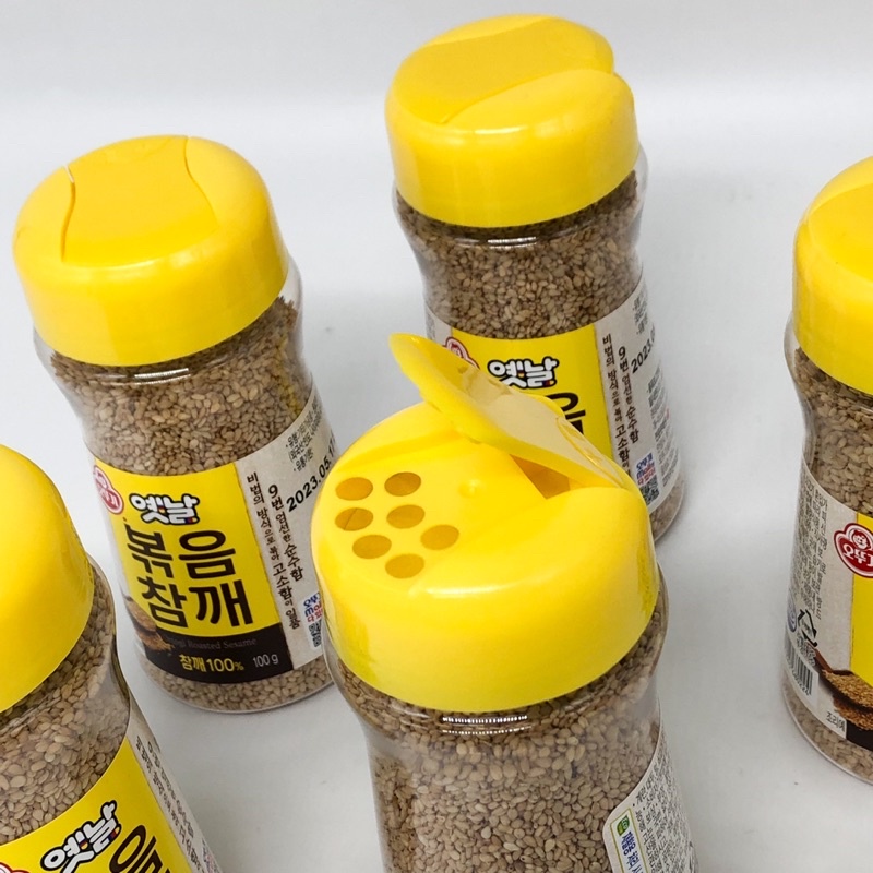 🔥 งาขาวคั่วเกาหลี 🔥 Ottogi Roasted Sesame 100g 200g งาขาวคั่ว 볶음참깨 งาขาว งาขาวเกาหลี งาคั่ว