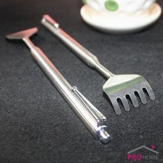 ไม้เกาหลัง สแตนเลส แบบพกพา ยืดหดได้ ราคาต่อชิ้น Stainless steel back scratcher