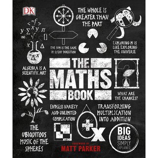 Asia Books หนังสือภาษาอังกฤษ MATHS BOOK, THE: BIG IDEAS SIMPLY EXPLAINED