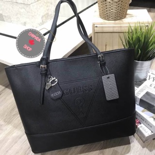 GUESS SAFFIANO SHOPPER BAG