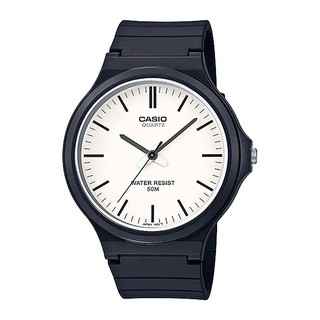 CASIO Standard รุ่น MW-240-7EVDF สีดำ หน้าปัดขาว สินค้าใหม่ ของแท้ รับประกันศูนย์ CMG