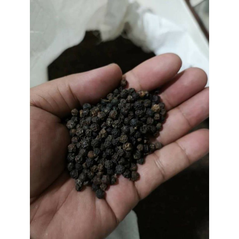 พริกไทยดำจันทบุรีเกรดเอ 1 กิโลกรัม เกรด A++ เกรดหัวพริก (top grade)