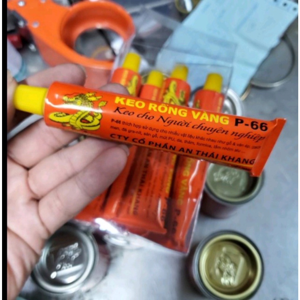 กาวมังกรทอง P66 25g กาวมาก