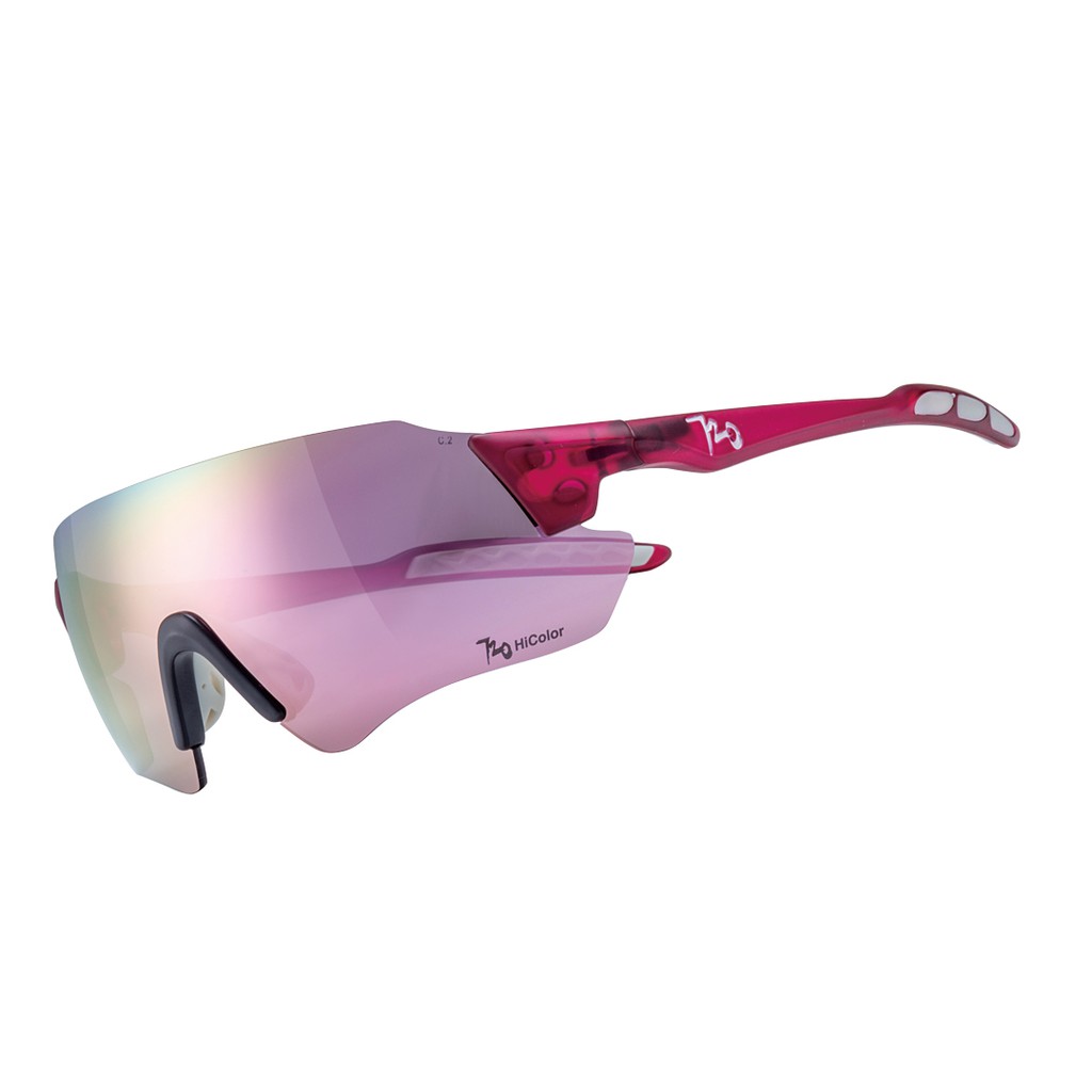 แว่นตากันแดด 720armour รุ่น Kamikaze Plus สีกรอบ Translucent Grape Juice สีเลนส์ HC Violet Pink