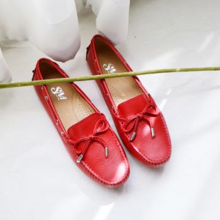 Soulmate Shoes รองเท้าหนังแท้ Mellow Mate in Red