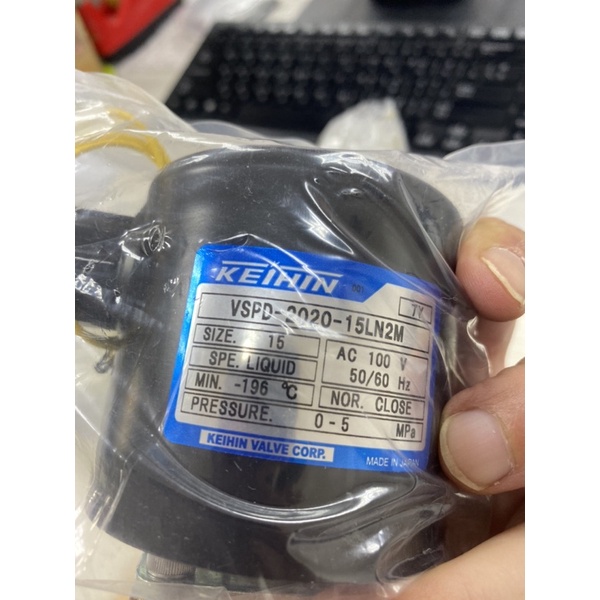 KEIHIN	SOLENOID VALVE    VSPD-2020-15LN2M AC100V