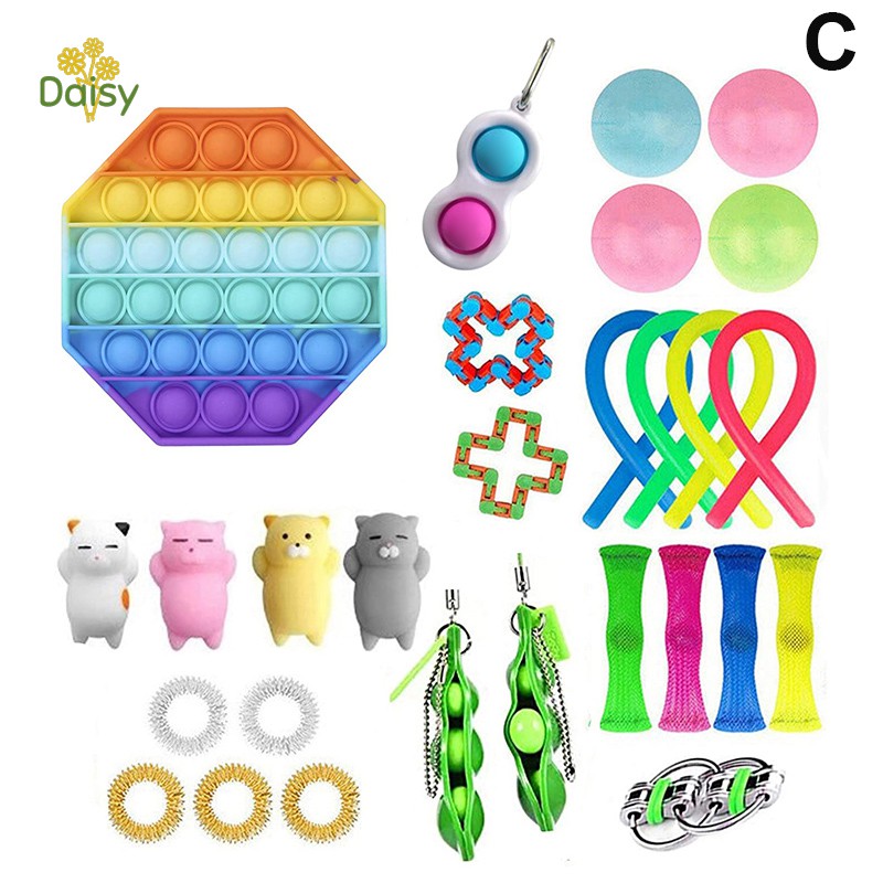 fidget packs with simple dimple