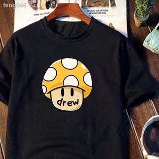 ✧Chenxin DREW เสื้อยืด 6 สีทั้งหมดขนาดเอเชียขนาด COTTON UNISEX ขนาดใหญ่เสื้อผ้า TShirt สำหรับชายหญิงเสื้อ VINTAGE เสื้อผ