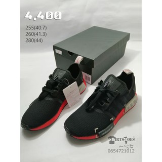 Adidas NMD R1 ดำพื้นแดง พร้อมส่ง