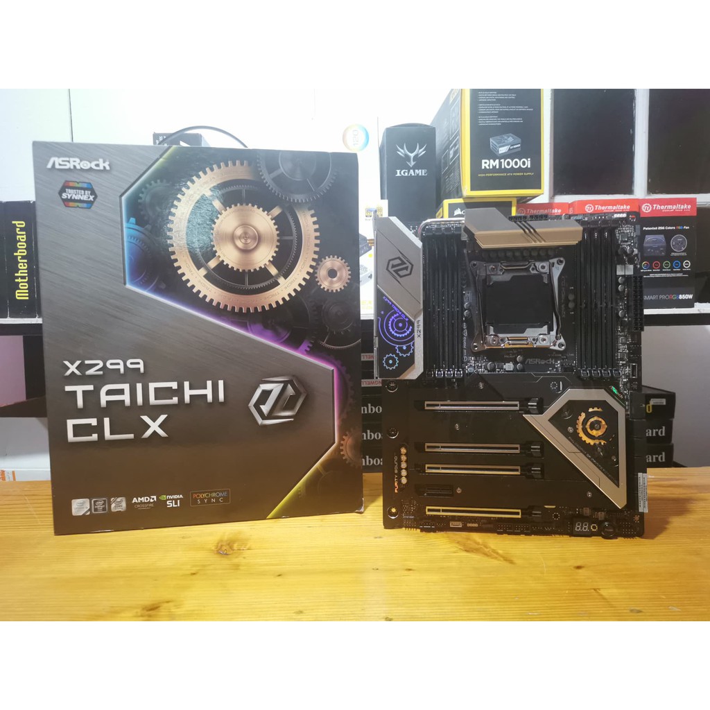 เมนบอร์ด Asrock X299 Taichi CLX (socket 2066)