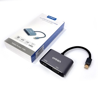 ONTEN รุ่น OTN-5131B MINI DP TO เอชดีเอ็มไอ VGA Adapter converter 4k