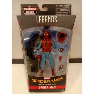 ของเล่นมาเวล ฟิกเกอร์ Spider-Man: Homecoming Movie Marvel Legends Spider-Man Homemade Suit (Flight Gear BAF)