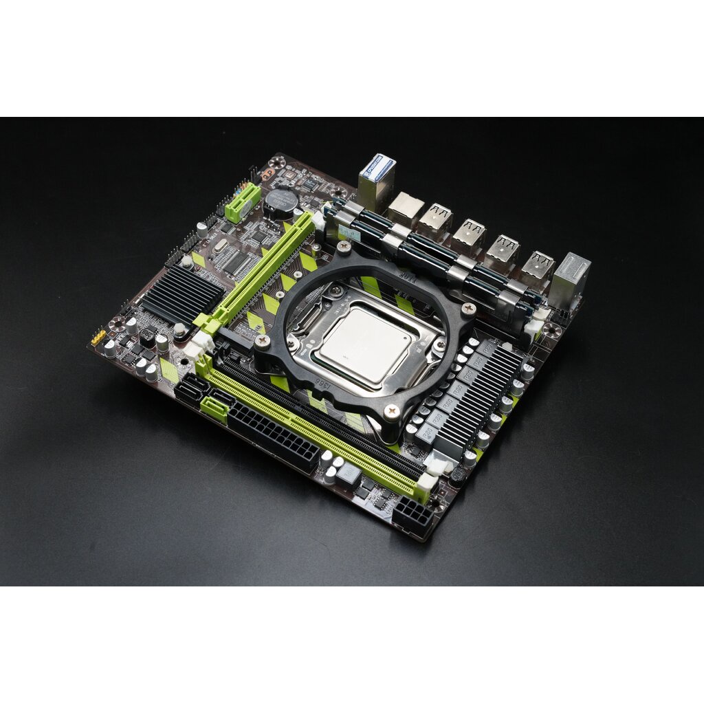 เมนบอร์ดพร้อม Set CPU E5-2620+Mainboard X79G+RAM 8G D3 (ใช้งานแล้ว) ถูกกว่าซื้อแยก พร้อมส่ง ส่งเร็ว ประกันไทย CPU2DAY