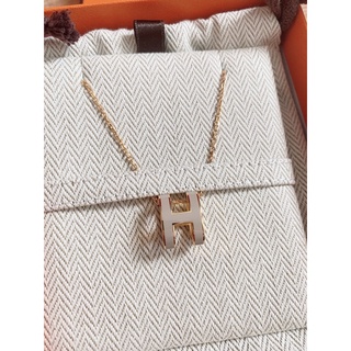 New Hermes Necklace Size Normal  Marron Glace