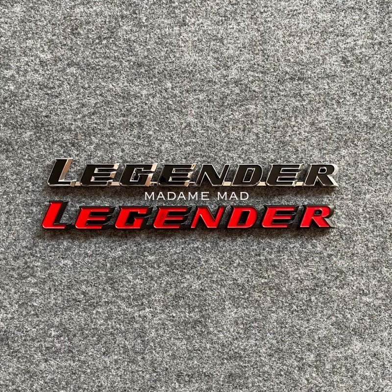 โลโก้ LEGENDER ติดท้าย FORTUNER 2020-2023 ขนาด 22x2cm ราคา ถูกที่สุด ดีลบีเคเค