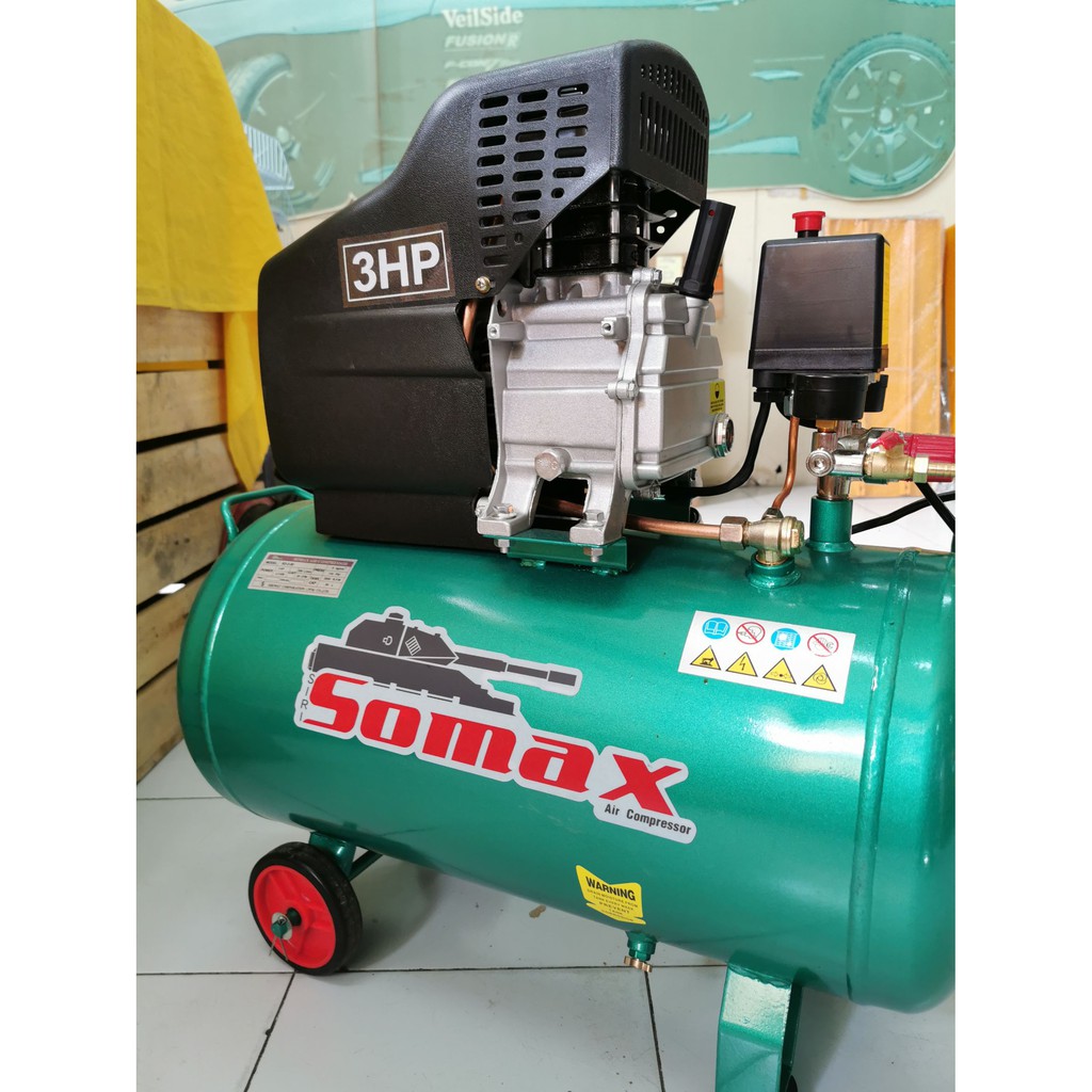 ปั้มลมโรตารี่ SOMAX 50 ลิตร