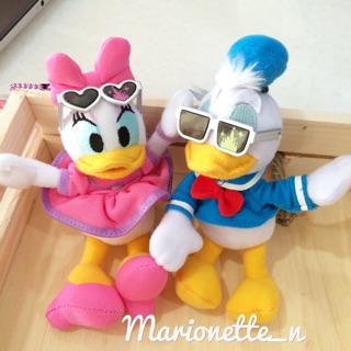 (โปรดระบุลาย)พวงกุญแจตุ๊กตา daisy&amp;donald