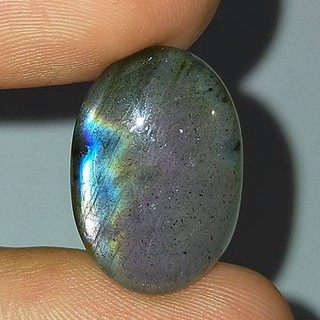 พลอย ลาบราโดไรท์ ธรรมชาติ แท้ หินพ่อมด ( Natural Labradorite ) หนัก 13.85 กะรัต