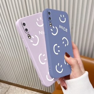 เคสรอยยิ้มเคสมือถือ ซิลิกาเจลเหลว Phone Case For Huawei P20 Pro P20Pro  กันกระแทก การป้องกันเลนส์กล้อง ปกหลังแบบอ่อน