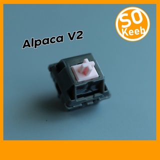 Alpaca V2 Switch (Linear) 10 ชิ้น Mechanical Keyboard Switch