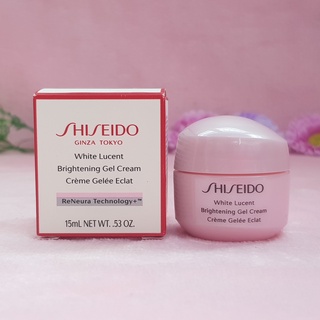 สูตรผิวขาวกระจ่างใส 💖Shiseido White Lucent Brightening Gel Cream 15 ml.ฉลากไทย ของแท้ 100%