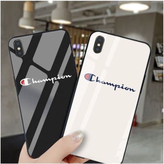 XIAOMI POCOPHONE F1, X2, MI MAX 2, PLAY PREMIUM CASE CASING GLASS CHAMPION MOTIF